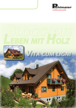 Blockhaus - Leben mit Holz