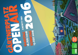 Postkarte OpenAir 2016
