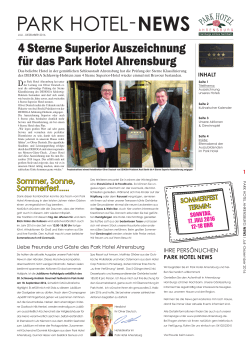 Park Hotel News_2. Halbjahr 2016