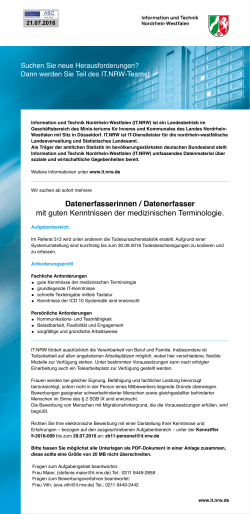 Information und Technik Nordrhein-Westfalen