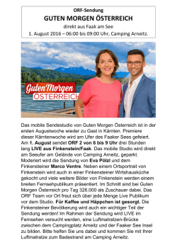 guten morgen &ouml;sterreich