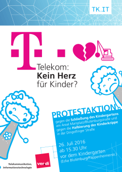 Telekom: Kein Herz für Kinder?