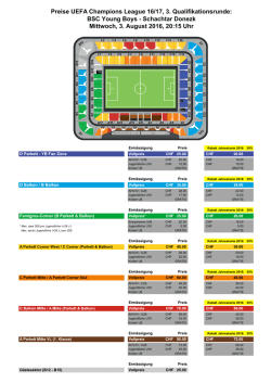 Preise - BSC Young Boys