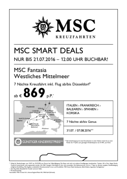MSC SMART DEALS