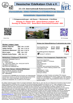 Hessischer Edelkatzen Club eV
