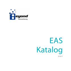 EAS Katalog - Beyond Warensicherung GmbH