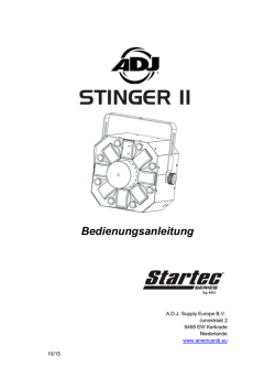 Bedienungsanleitung