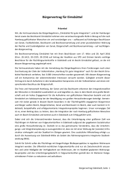 Bürgervertrag für Eimsbüttel