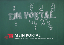 mein portal - Campusmanagement