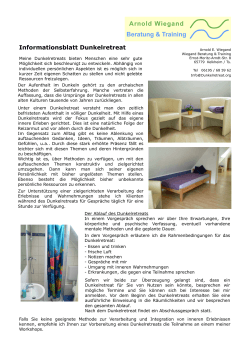 Informationsblatt Dunkelretreat (PDF