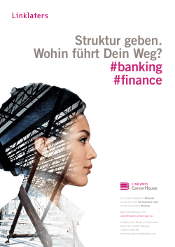 Struktur geben. Wohin führt Dein Weg? #banking #finance