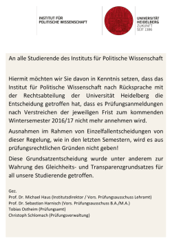 Handzettel A4 - Universit&auml;t Heidelberg
