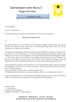 the PDF file - Gemeinsam mehr Mut eV