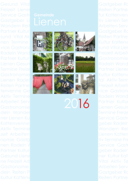 Lienen 2016 - Gemeinde Lienen