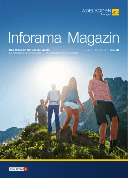 Inforama Magazin Nr. 90