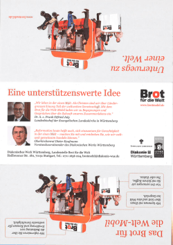 Brotmobil - Schuldekan Ravensburg