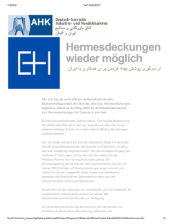 Hermesdeckungen wieder m&ouml;glich