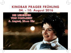 KINOBAR PRAGER FRÜHLING 04.
