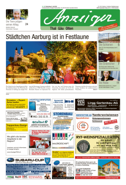 Diese Seite als PDF - Anzeiger Thal Gäu Olten