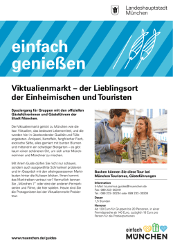 einfach genie&szlig;en