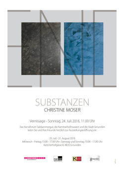 Einladung - Kunstforum Salzkammergut