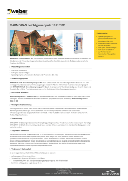 MARMORAN Leichtgrundputz 18 E E330 - Saint