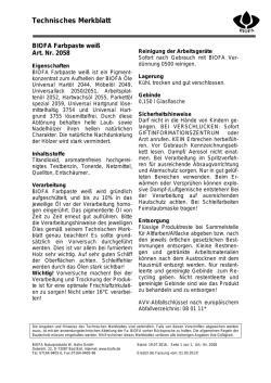 Holzimprägnierung mit Kräutern