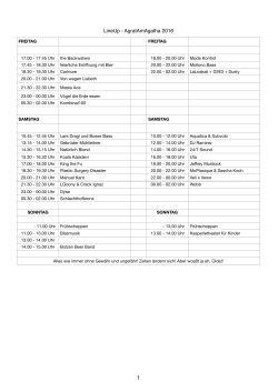Timetable (Download)