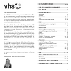 INHALTSVERZEICHNIS