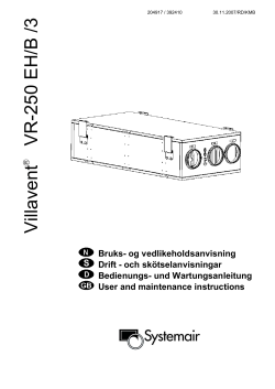 Villavent VR-250 EH/B /3