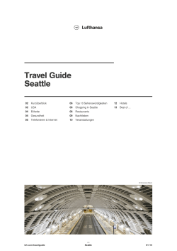 Seattle | Lufthansa ® Travel Guide