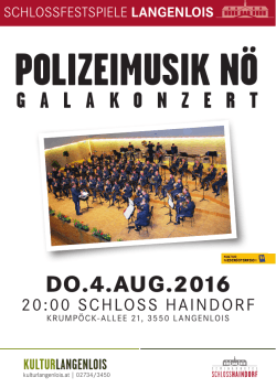 polizeimusik nö - Polizei © Polizei