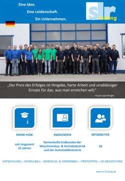 Eine Idee. Eine Leidenschaft. Ein Unternehmen. &bdquo;Der Preis des