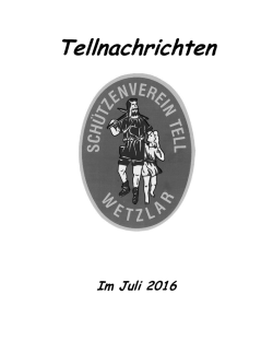 Tell Blättchen - SV-Tell