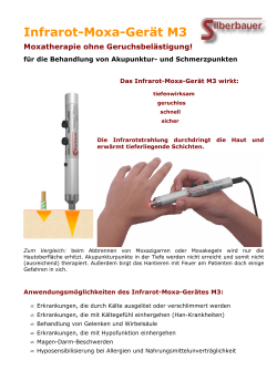 Datenblatt als PDF - Akupunkturbedarf Karl Blum GmbH