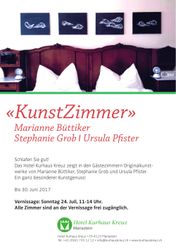 KunstZimmer - Hotel Kurhaus Kreuz