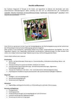 Herzlich willkommen!