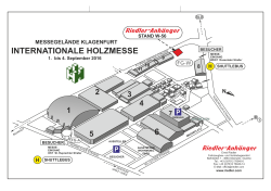 INTERNATIONALE HOLZMESSE - Ernst Riedler Fahrzeugbau
