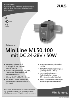 ML50.101 - PULS Power Supply