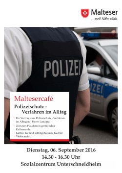 Maltesercafé - Malteser NOW
