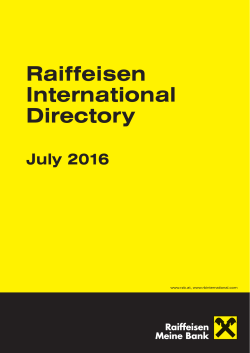 Raiffeisen Bank International AG