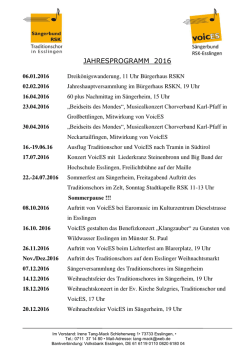 jahresprogramm 2016