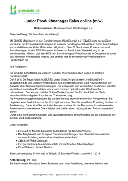 Dieses Stellenangebot als PDF speichern