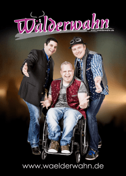 Wälderwahn-Flyer..