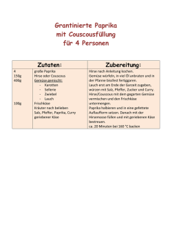 Paprika gefüllt und gratiniert