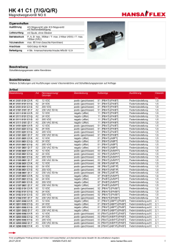 PDF erzeugen - hansa-flex