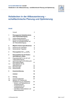 Inhaltsverzeichnis/Musterseiten anzeigen