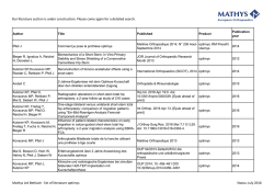 Document Literature optimys Summary