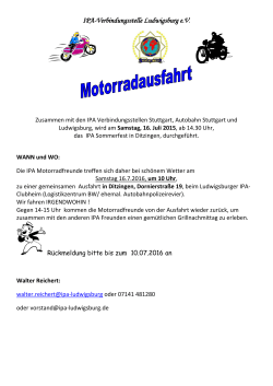 IPA-Verbindungsstelle Ludwigsburg e.V.