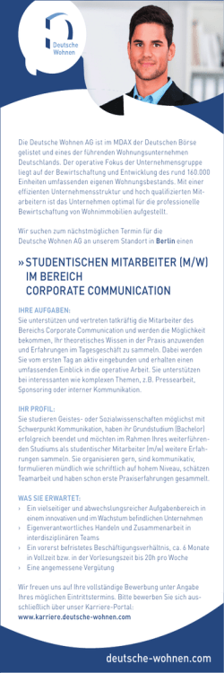 deutsche-wohnen.com » STUDENTISCHEN